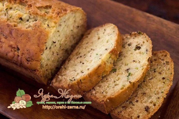 лимонный хлеб с розмарином и цукини рецепт