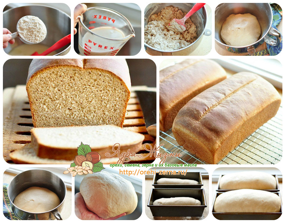 Рецепт хлеб для сэндвичей и тостов