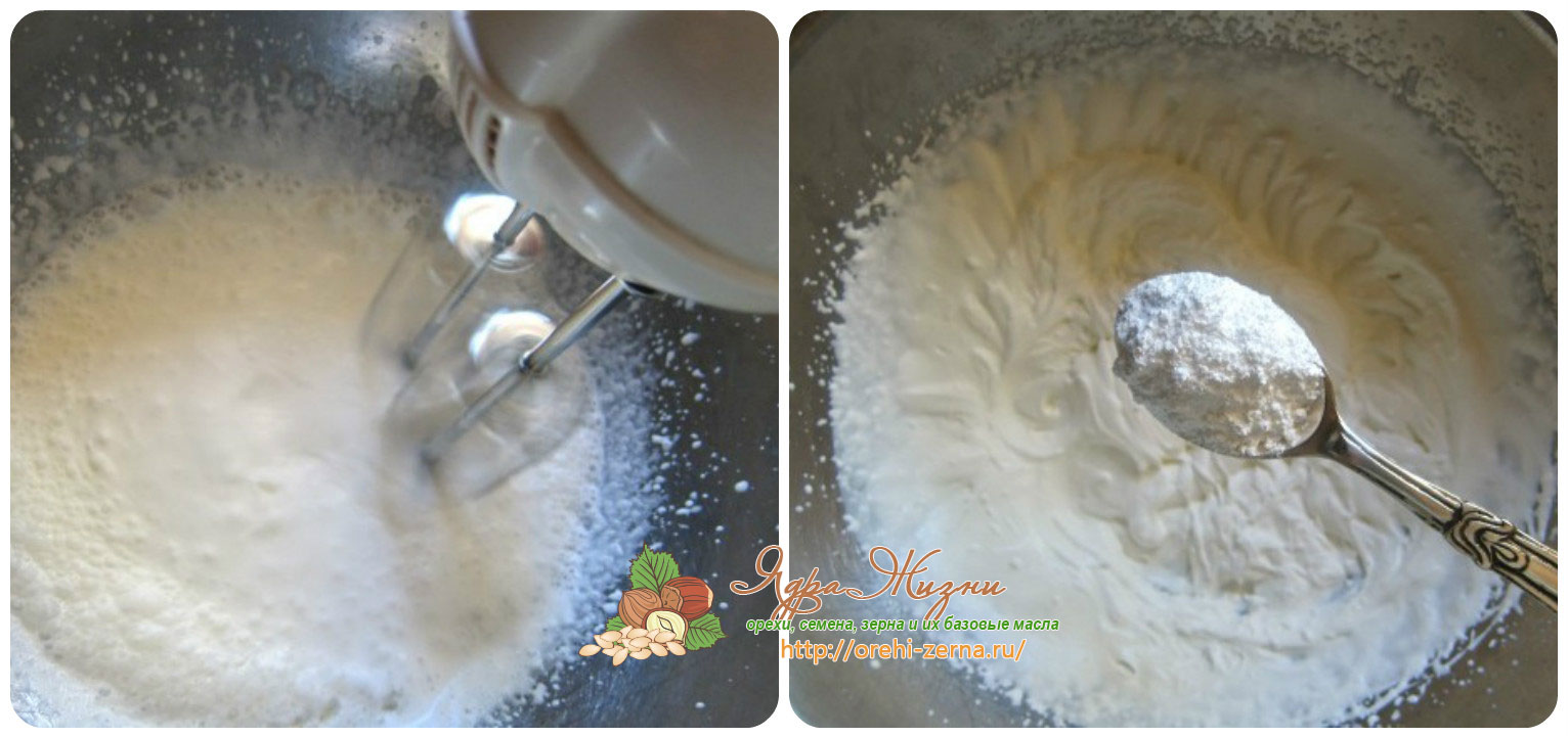 как сделать взбитые сливки для пирога