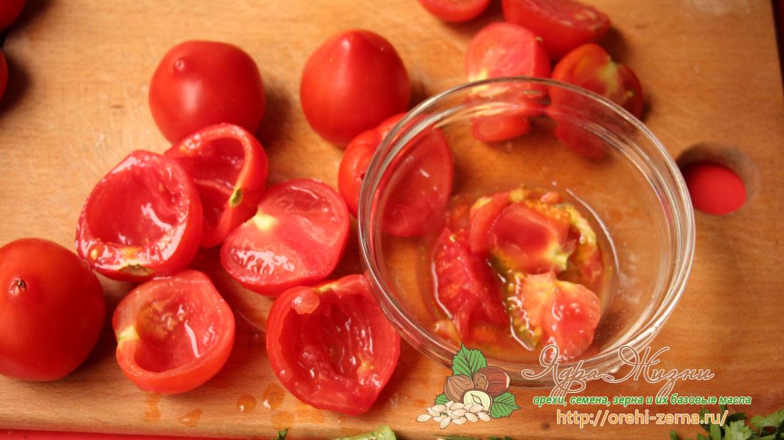 помидоры фаршированные кускусом