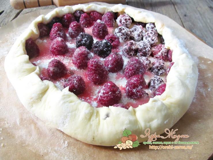постный ягодный пирог пошаговый рецепт с фото