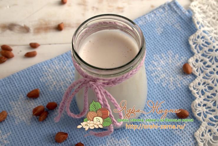 арахисовое молоко рецепт в домашних условиях
