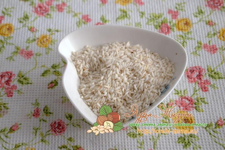 как сделать рисовую муку