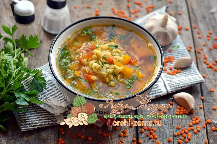 чечевичный суп с тыквой рецепт в домашних условиях