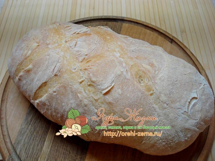 итальянский хлеб чиабатта рецепт