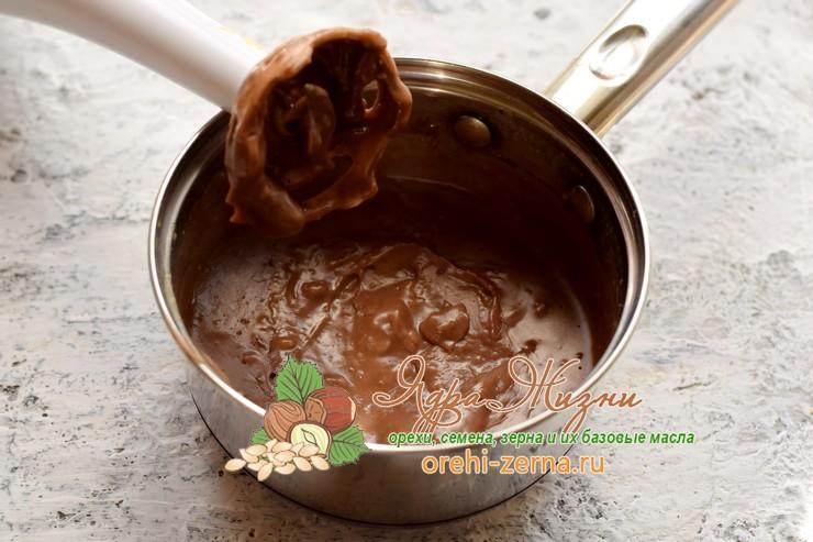 Заварной шоколадный крем для торта из какао-порошка рецепт в домашних условиях