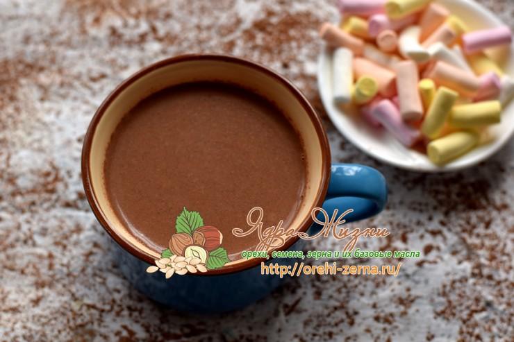 горячий шоколад с маршмеллоу рецепт в домашних условиях