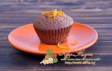 Миниатюра к статье Изумительные шоколадные мини кексы с апельсиновой цедрой для праздника или к чаю