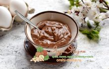 Миниатюра к статье Как приготовить заварной шоколадный крем для торта из какао-порошка в домашних условиях